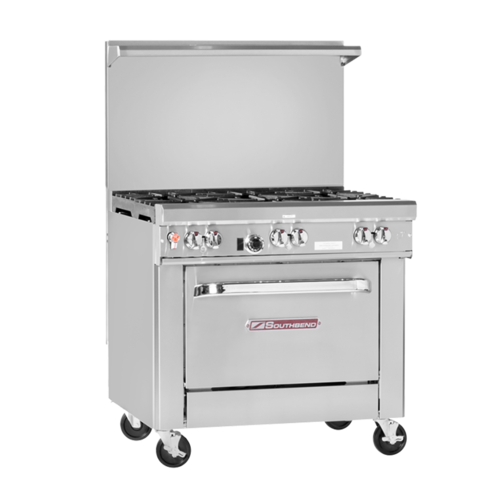 4365A Range, 36", 5 Open Burners