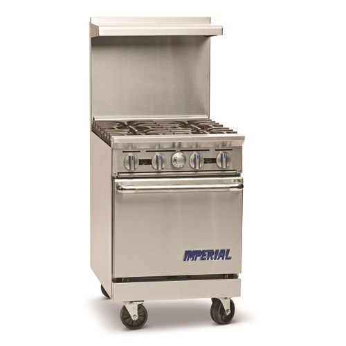 IR-4 Range, 24", 4 Open Burners